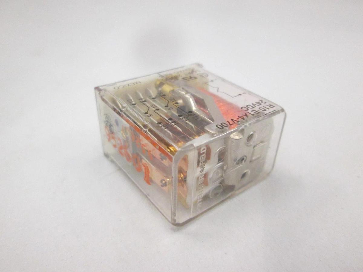 Used Potter & Brumfield, R10-E1X4-V700, 24VDC Relay, Used