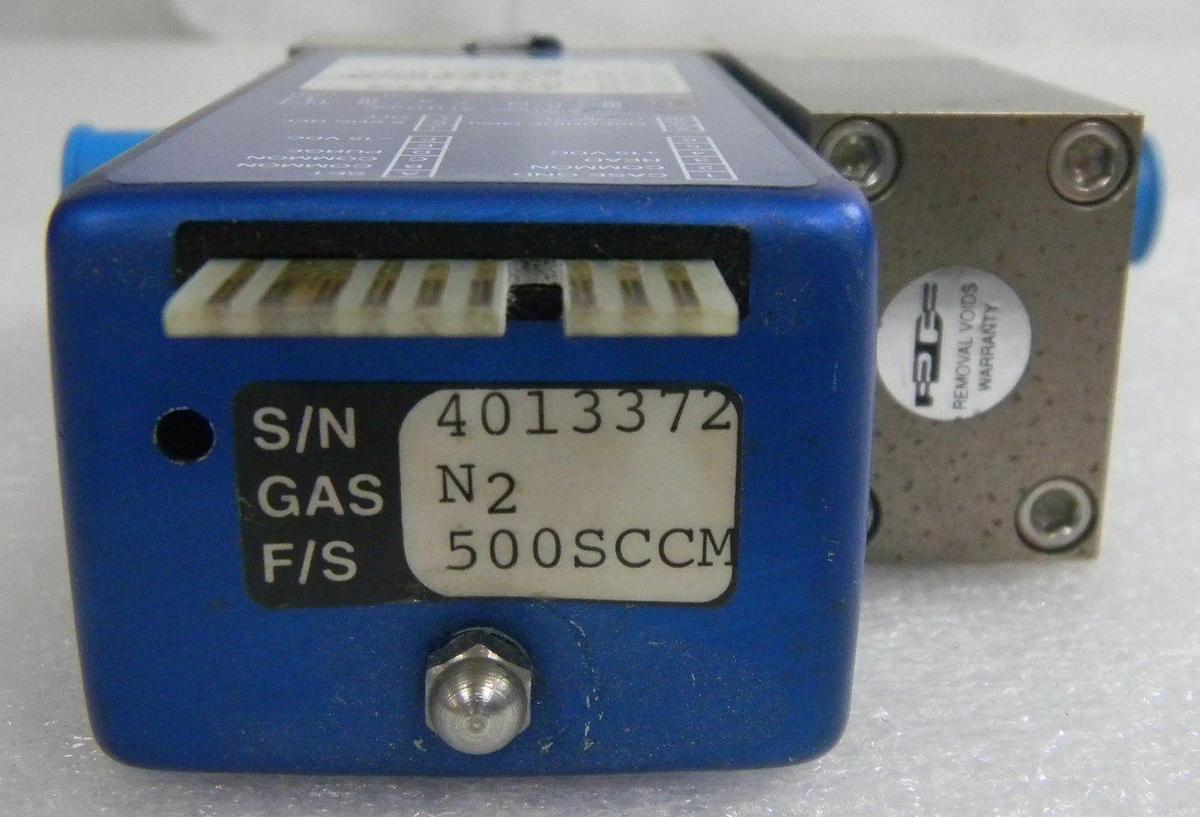 Used Precision Flow Devices 401, Mass Flow Controller, Gas- N2, Range- 500 SCCM, VCR