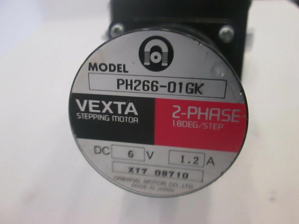 Used TEL Vertical Oriental Motor Throttle Valve 2GK120 w/ Vexta Motor PH266-01GK