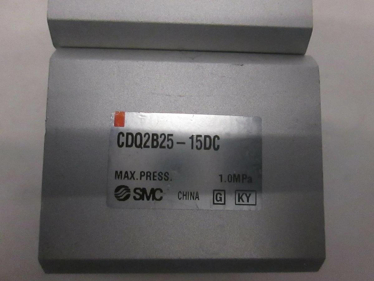 Used SMC, Pneumatic Air Cylinder, CDQ2B25-15DC, Used, Lot of 3