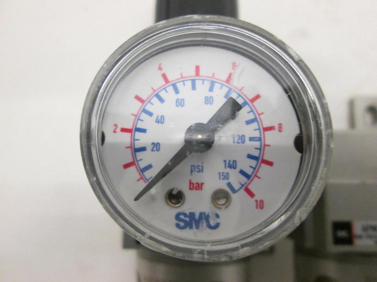 Used SMC, AW2000-02, AFM2000-02, Filter Regulator Assy, Used