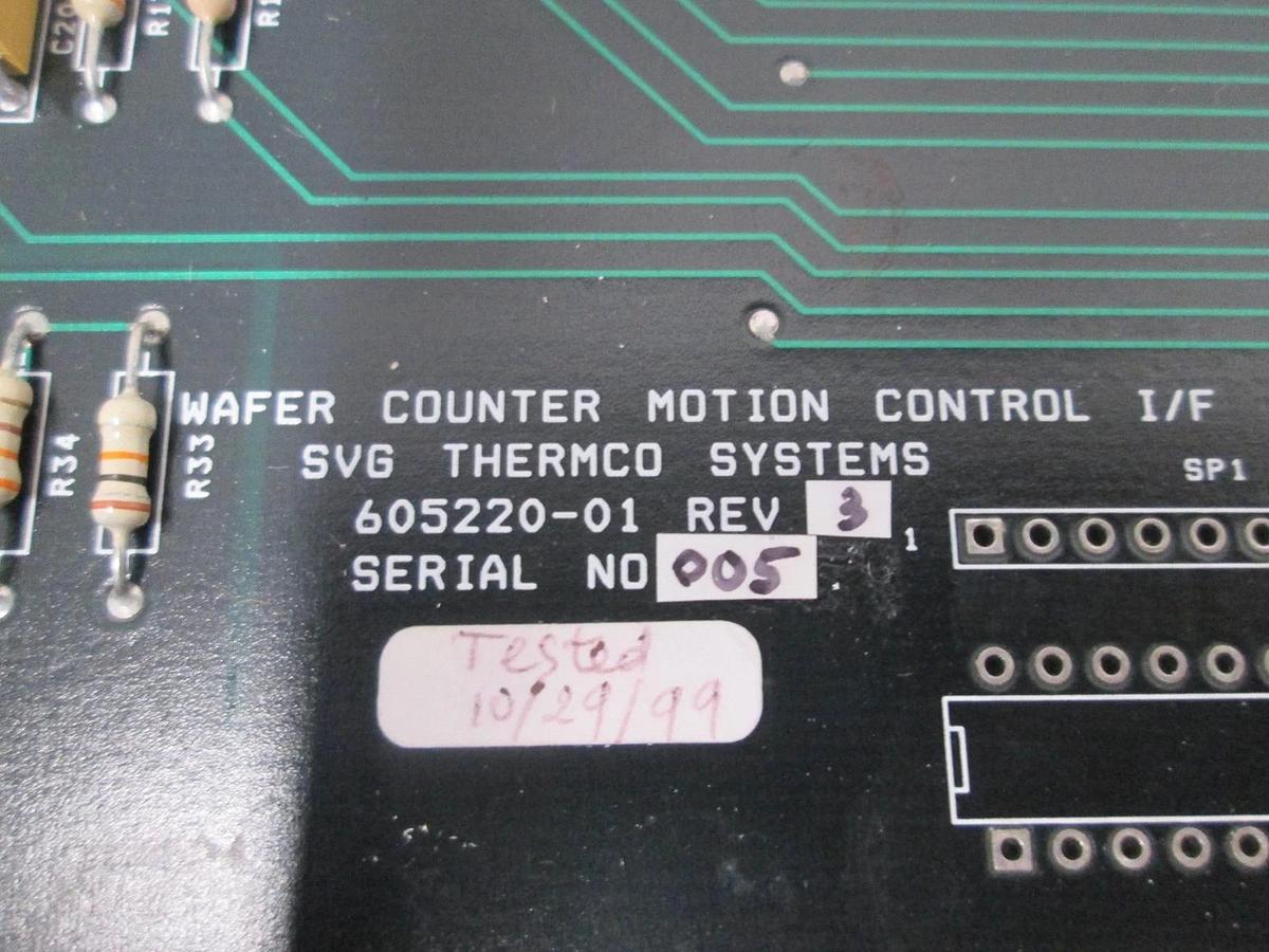 SPT Micro, 605220-01R, Wafer Counter Motion Control Interface, PCB Assy, New