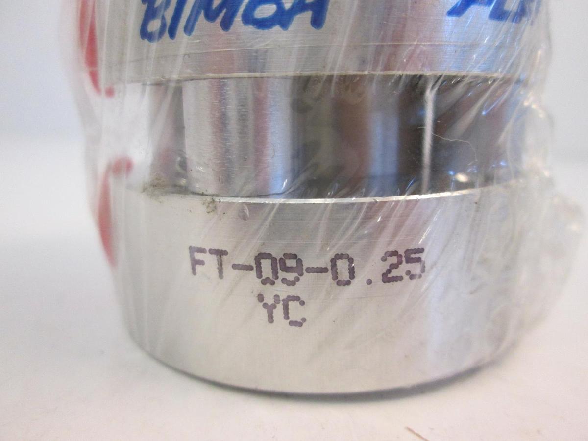 Bimba FT-09-0.25-YC Double End Air Cylinder, New