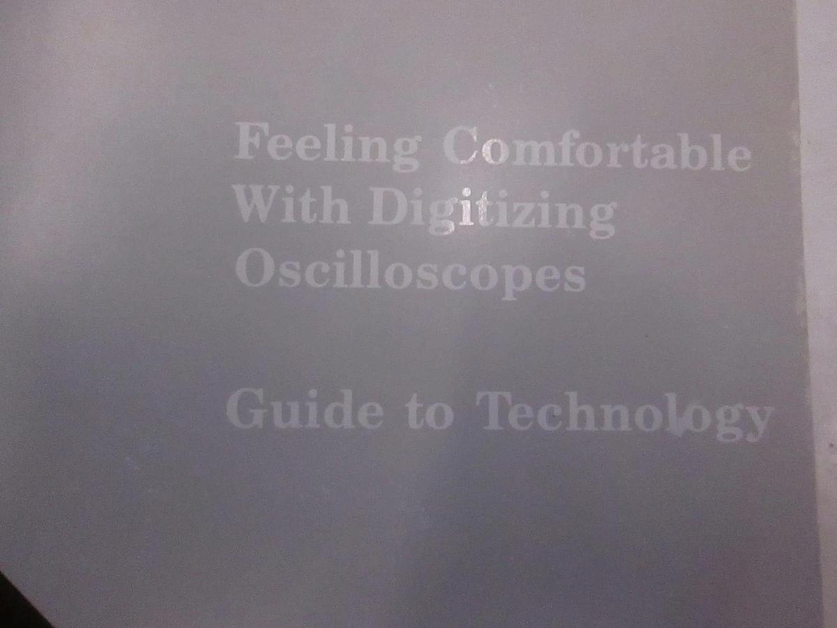 Used HP Feeling Comfortable with Digitizing Oscilloscopes, Used