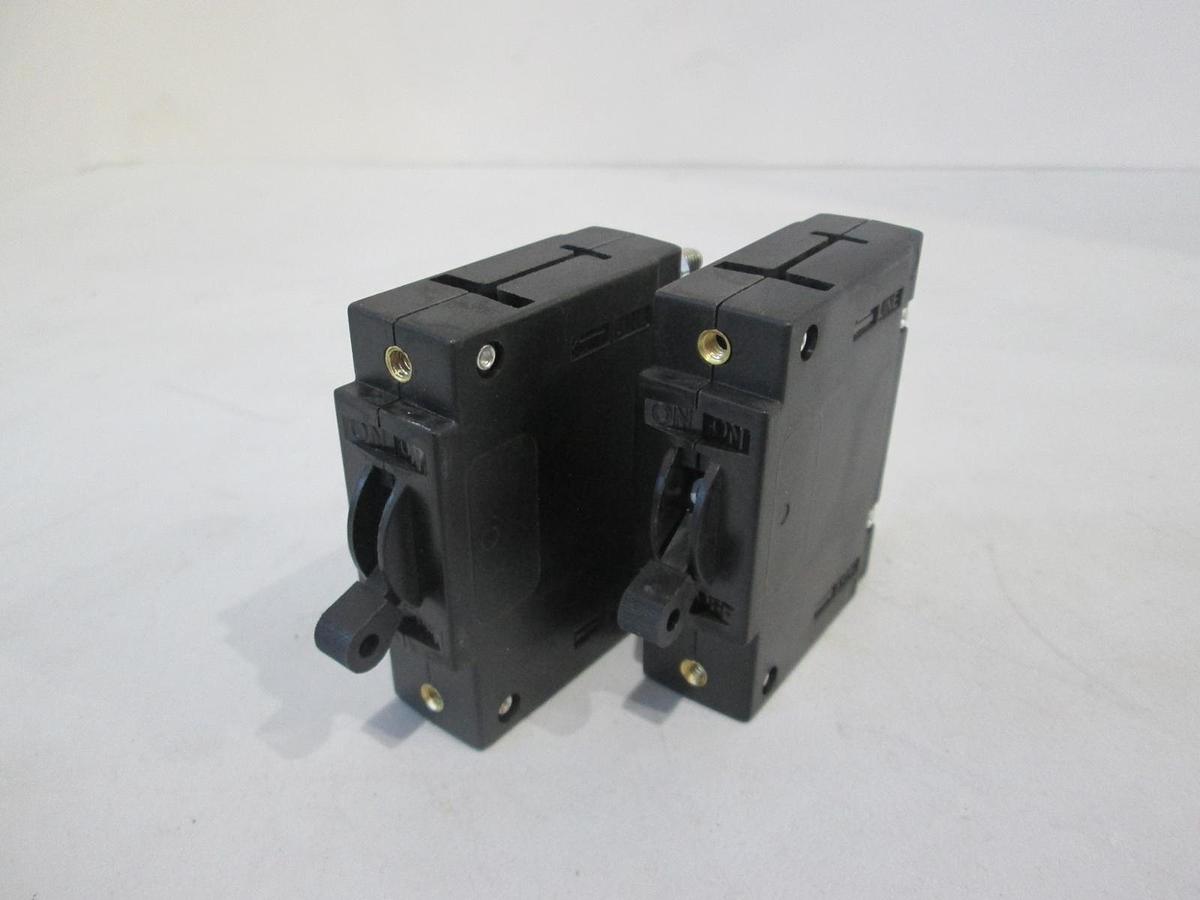 Used Tyco Electronics, W91-X112-40, Circuit Breaker, 40A, 277VAC Max, New, Lot of 2