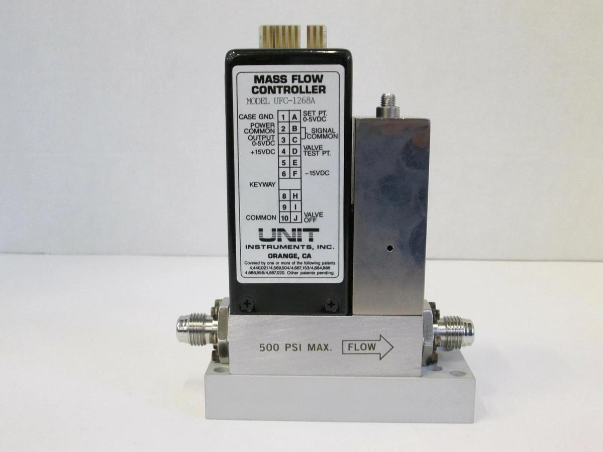 Used Unit UFC-1268A Mass Flow Controller MFC, N2, 20 SLM, 1/4" Male