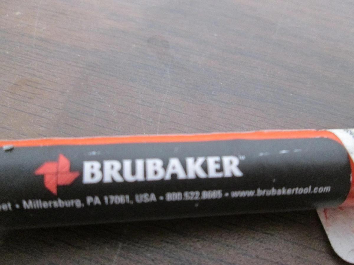 Brubaker, 74405-88-B, 1/4D x 3/8 SHKx 1 LOC x 2 13/16 OAL, Spiral End Mill, New