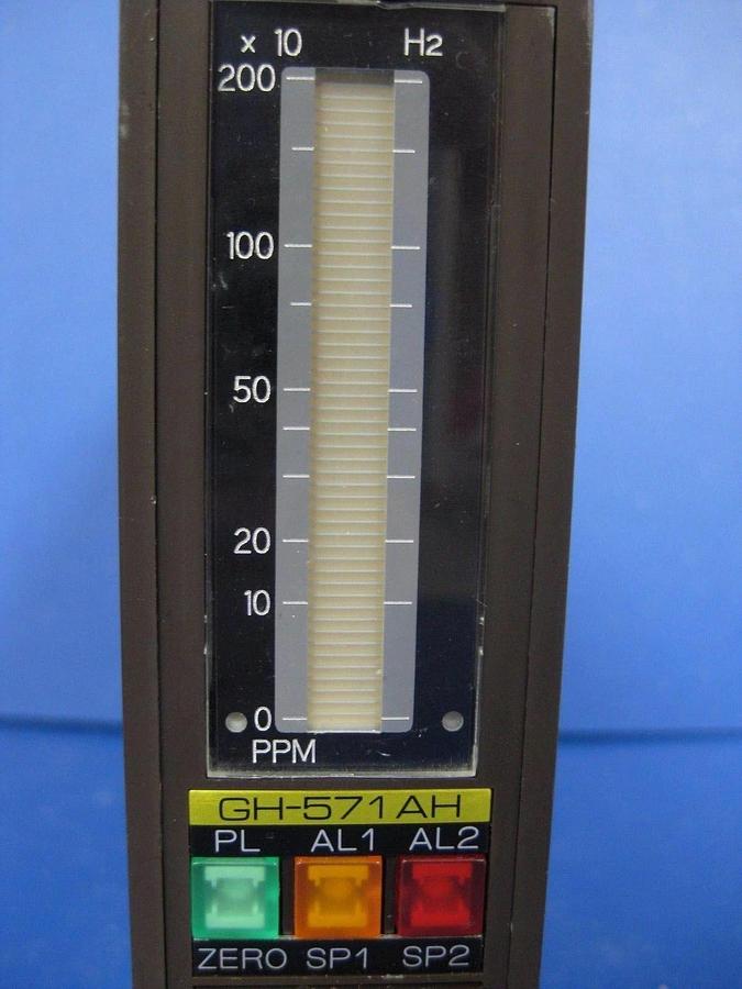 Used Riken Keiki GH-571AH Gas Indicator Alarm System , 0-2000ppm, USED