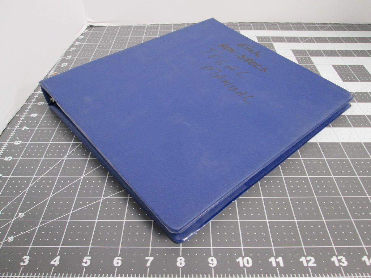 Used TEGAL, T/90Xe Etcher Training Manual 88-257-001, Semiconductor Plasma OEM