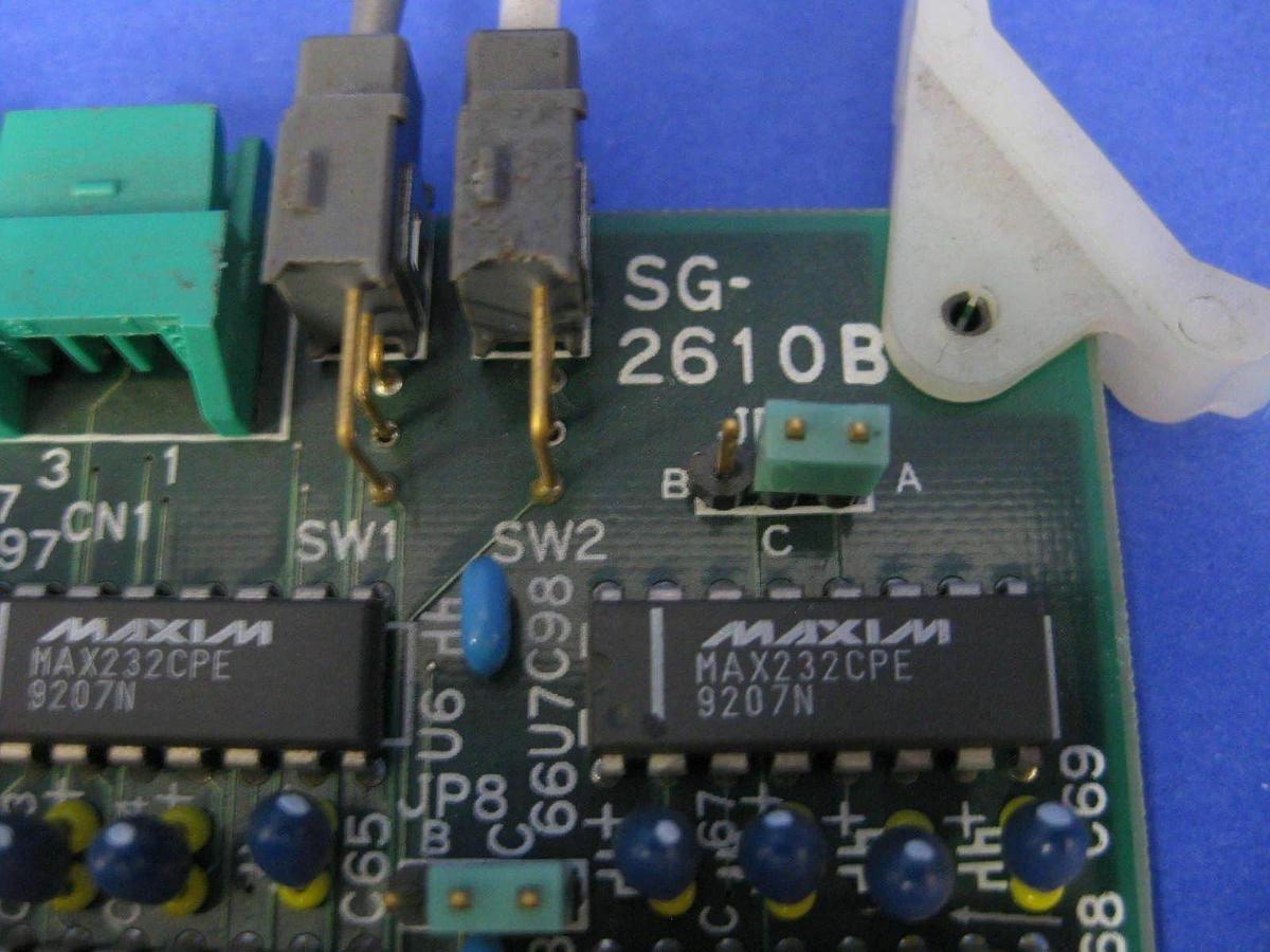 Used TEL Tokyo Electron SG-2610B PCB for a 3100 CTL Control Unit