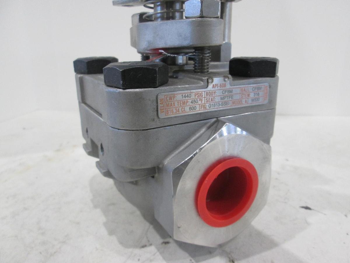 Velan, API-608, Ball Valve, CF8M, 1440 PSIG, 316 Stem, CF8M Body, New