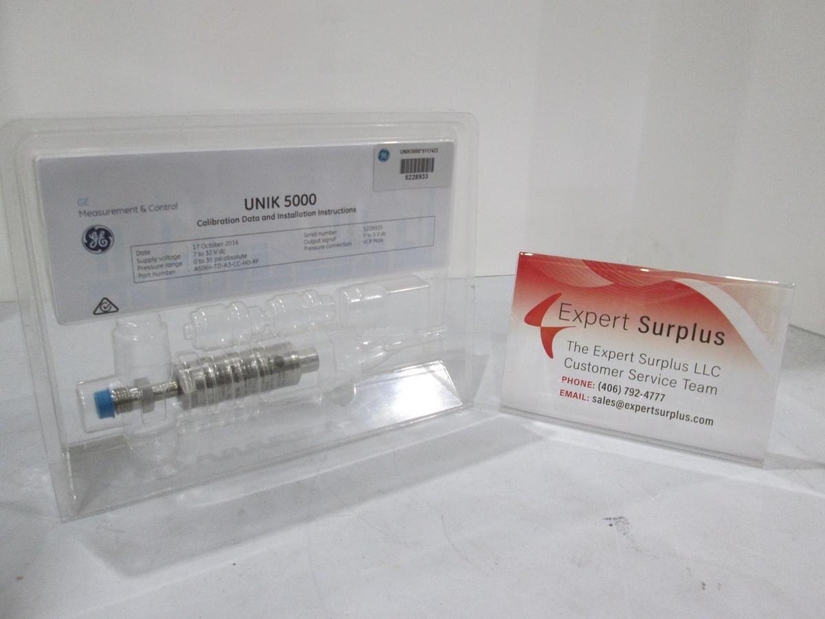 GE, UNIK 5000, PMP 5064-TD-A3, Pressure Sensor, New