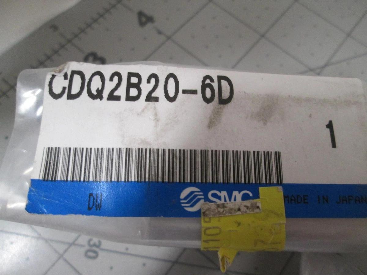 SMC, CDQ2B20-6D, Pneumatic Cylinder, New, Lot of 2