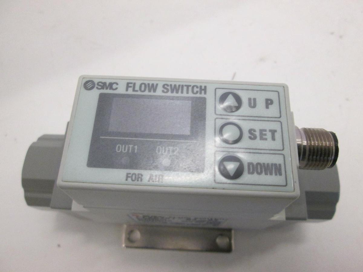 Used SMC, PF2A751-04-27, Digital Flow Switch, Used