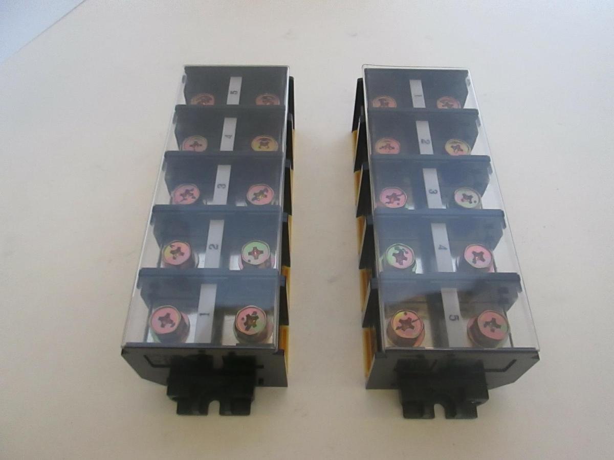 Used Yoshida Terminal Block, UK200 (UTIL BOX), Lot of 2