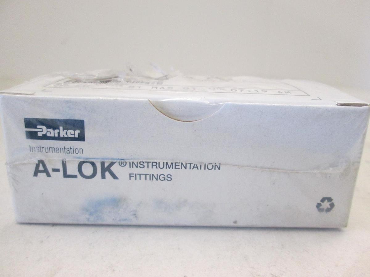Parker, 8BLP8-316, A-Lok Plug Box of 20, New, Original Packaging