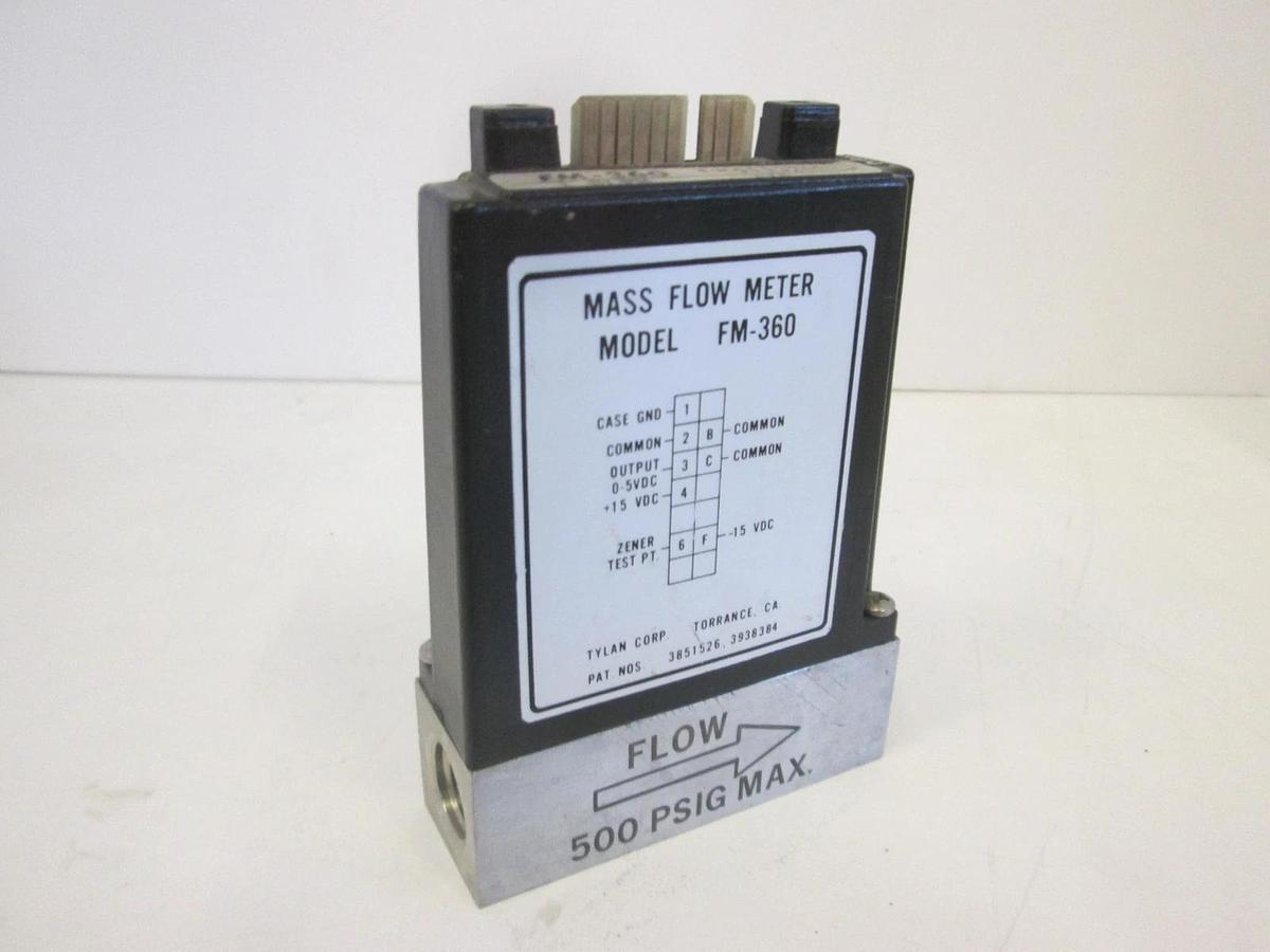 Used Tylan, FM-360, Mass Flow Controller, Air, 1 SLPM, Used
