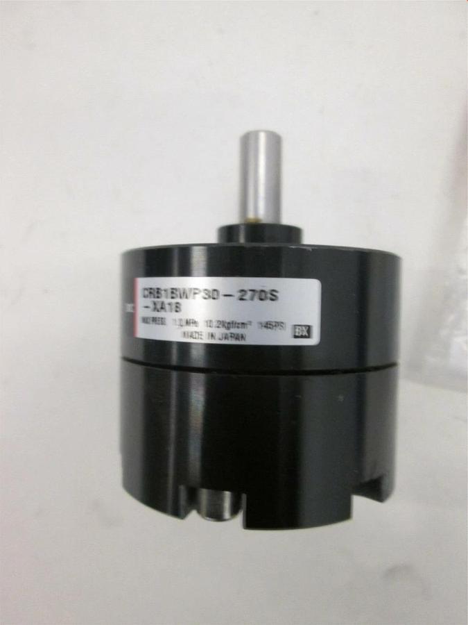 Used SMC, CRB1BWP30-270S-XA18, Miniature Rotary Actuator, Used