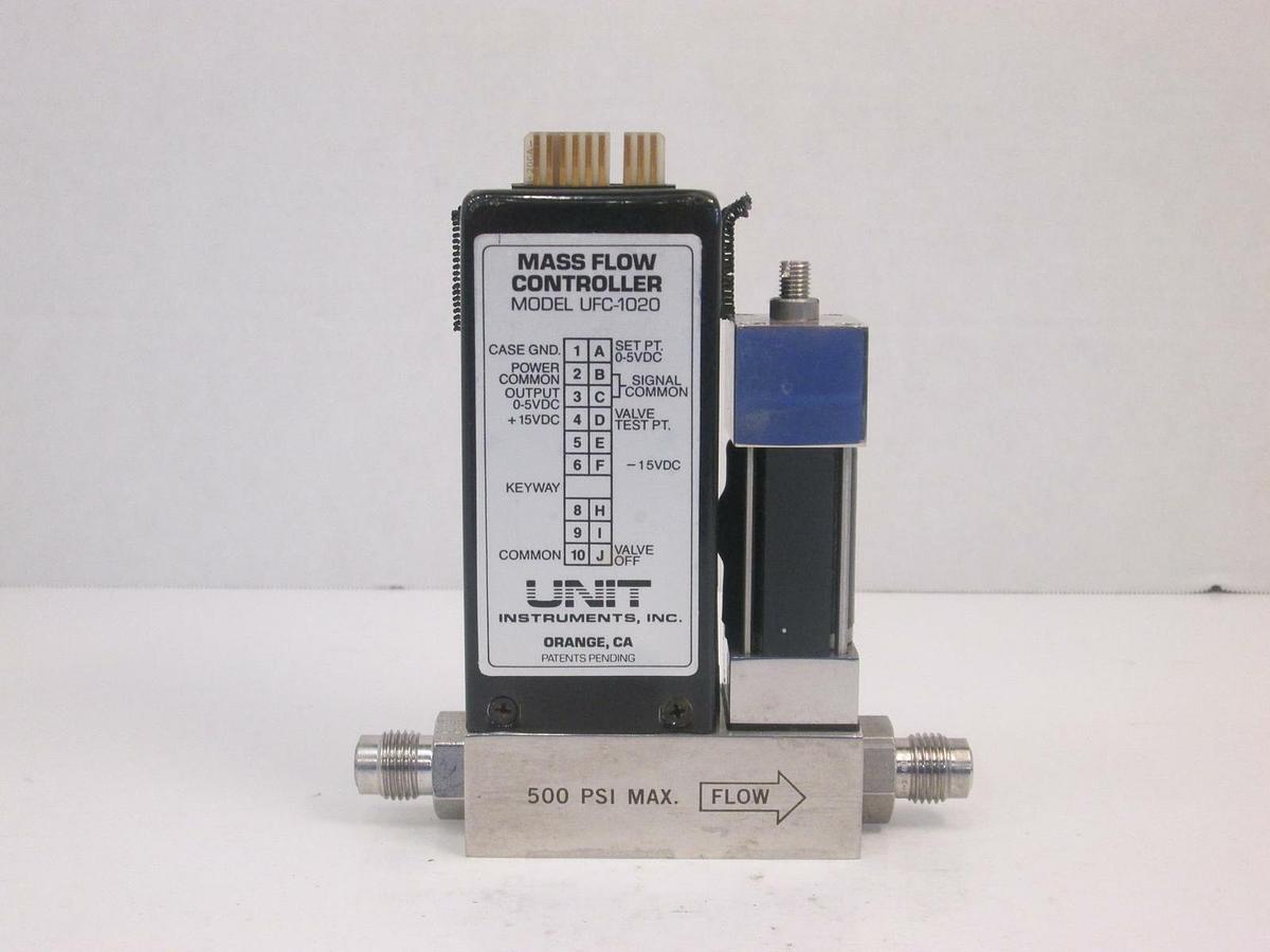 Used Unit UFC-1020 Mass Flow Controller MFC, SF6, 200 SCCM