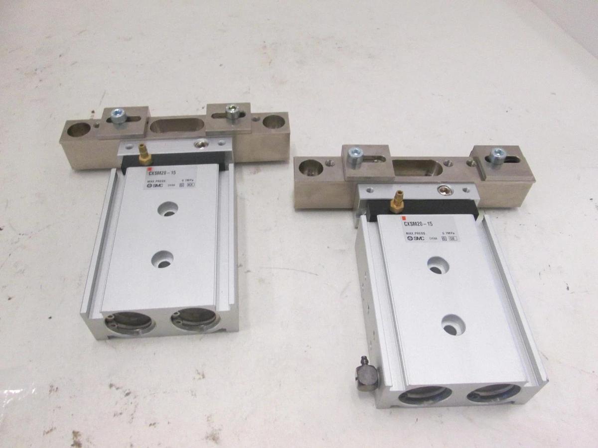 Used SMC, Cylinder Slide, CXSM20-15, Used, Lot of 2
