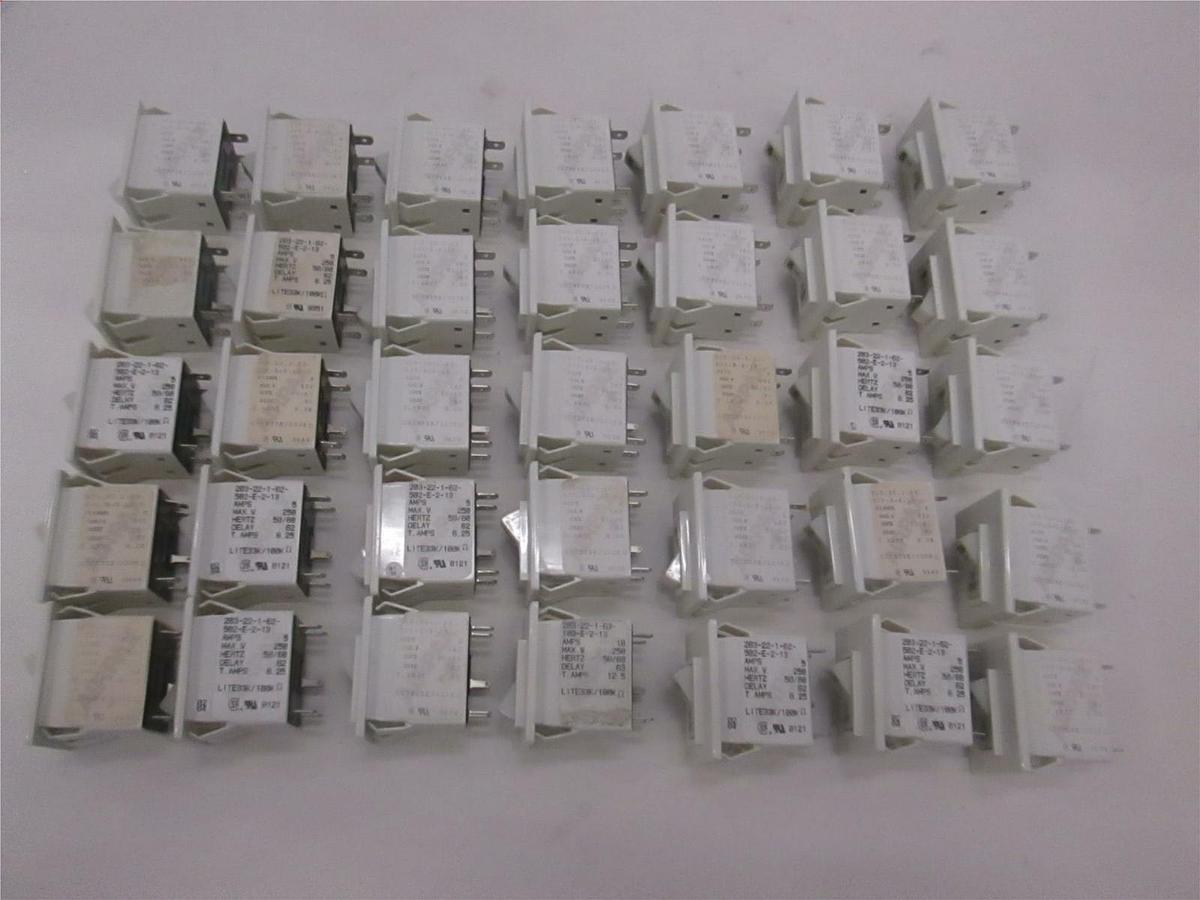 Airpax, Circuit Breaker, 203-22-1-62-502-E-2-13, New, Lot of 35