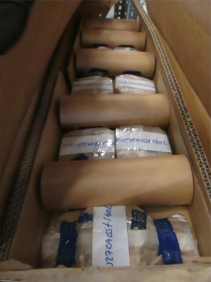 Used THK, HRW27CAISST160L, Linear Guide Rail, NIB, Lot of 9