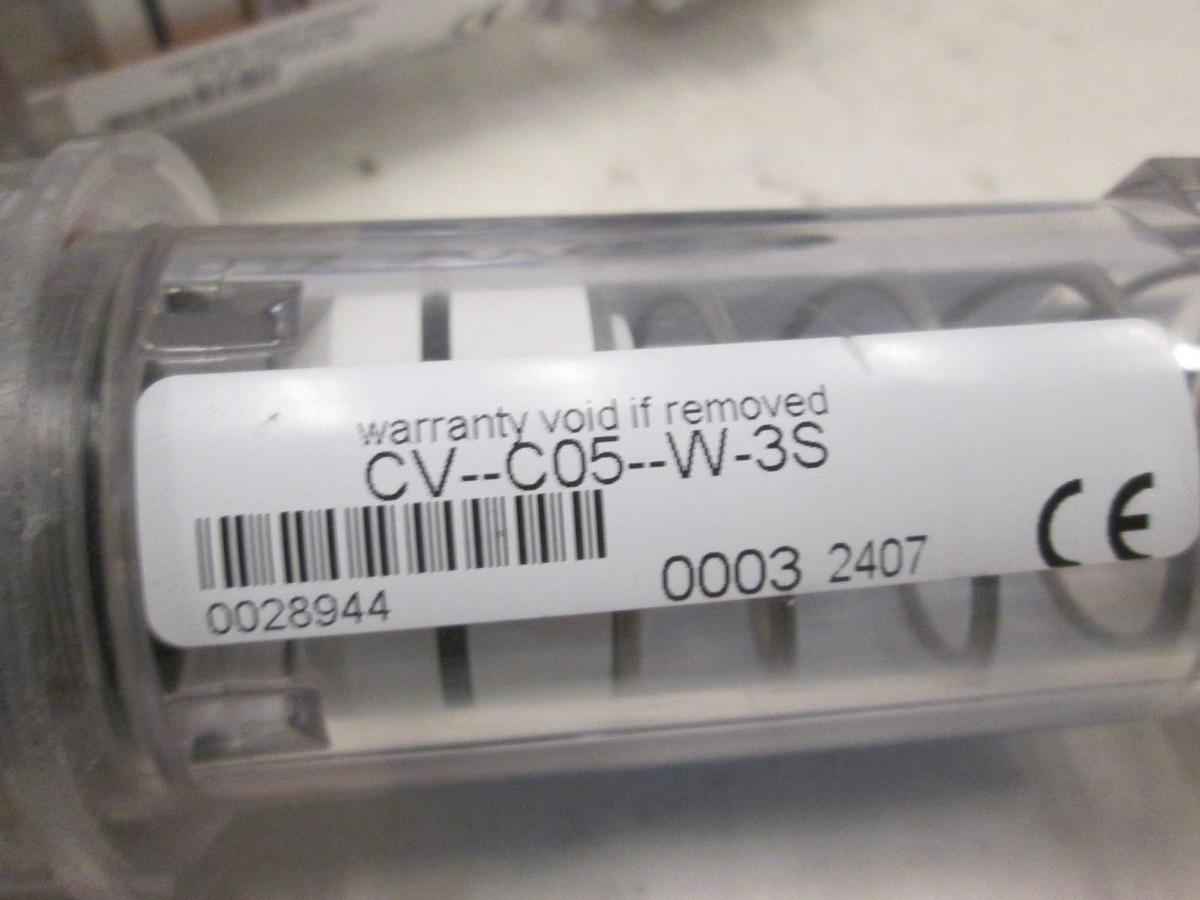 Used Clear View, Flow Meter Valve, CVCO5W3S, 5-20 LPM, 1-5 GPM, Used, Lot of 2