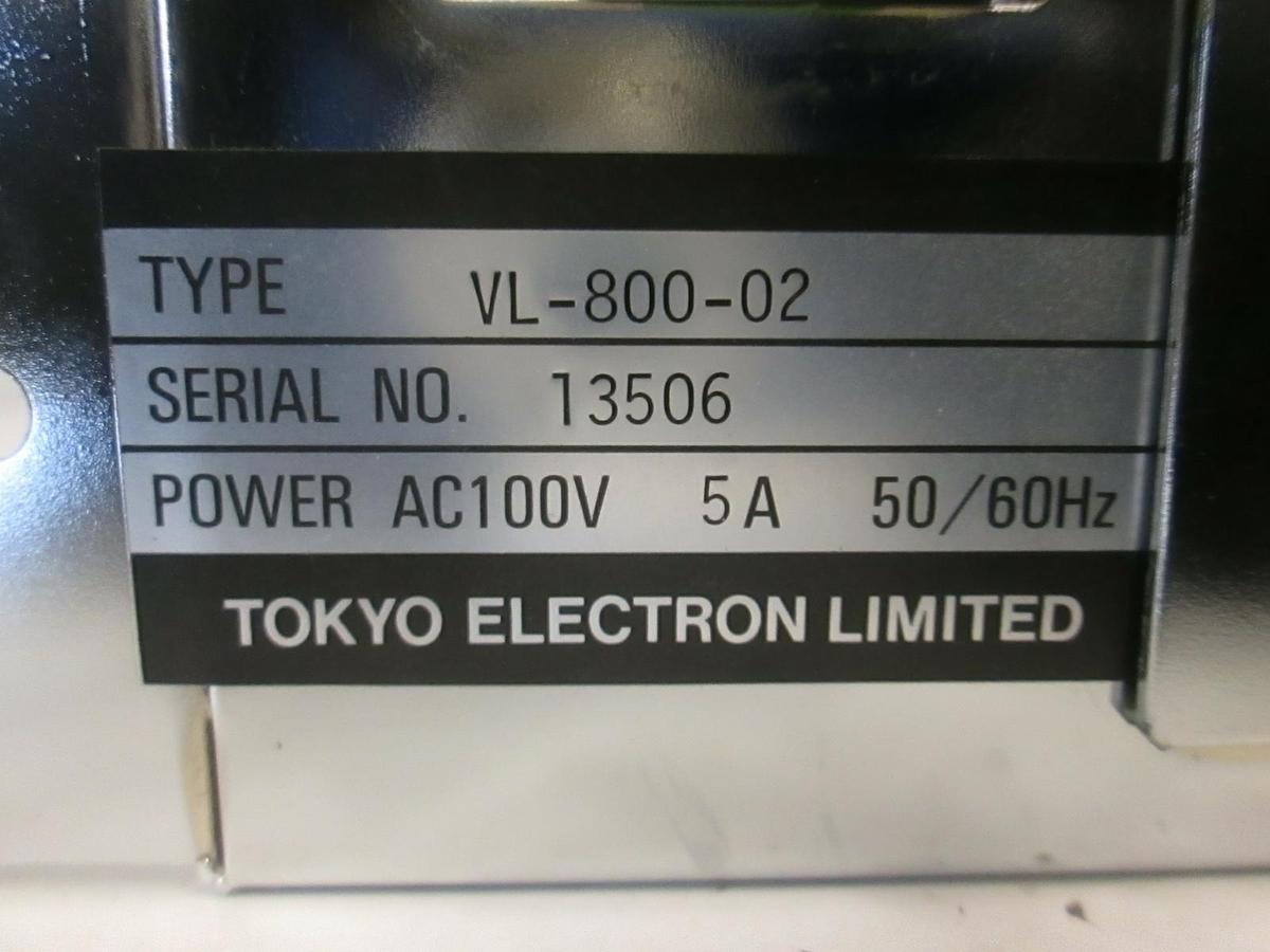 Used TEL Tokyo Electron Limited, VL-800-02 Boat Elevator Control, AC100V, 5A