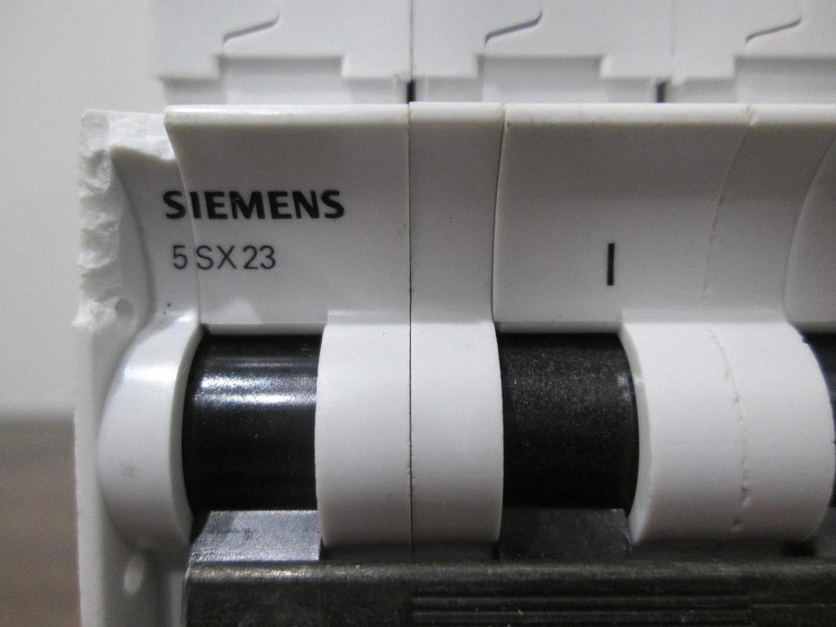 Used Siemens, 5 SX23, 3 Pole Circuit Breaker, Used