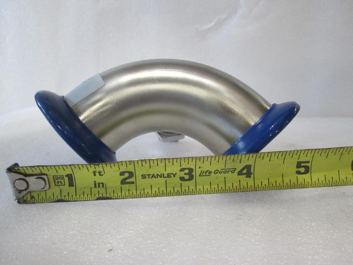 Used AMAT, 0226-31944, WELDMENT, ELBOW, KF40, W/ 3/8" FEMALE VC, Used