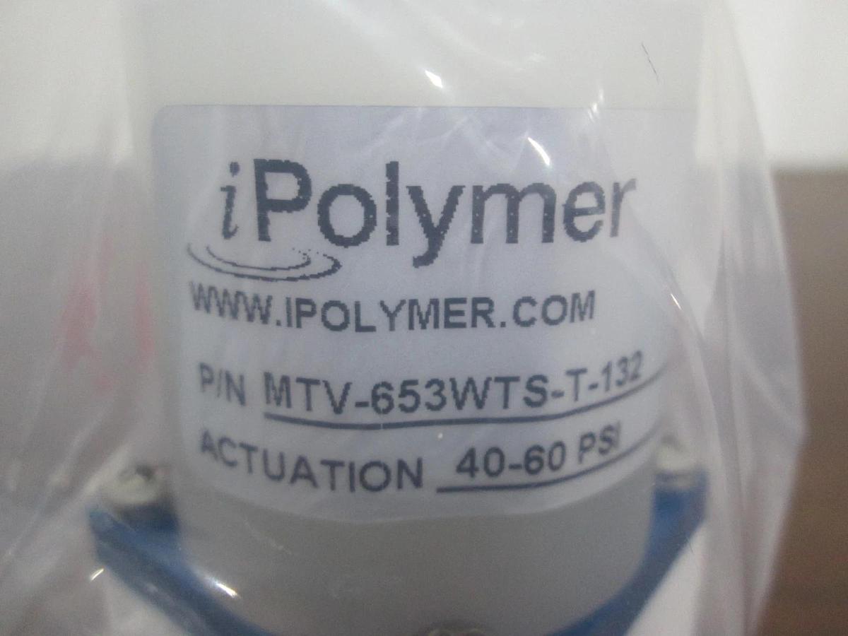 Used iPolymer, MTV-653WTS-T-132, Valve, 40-60 PSI, Used