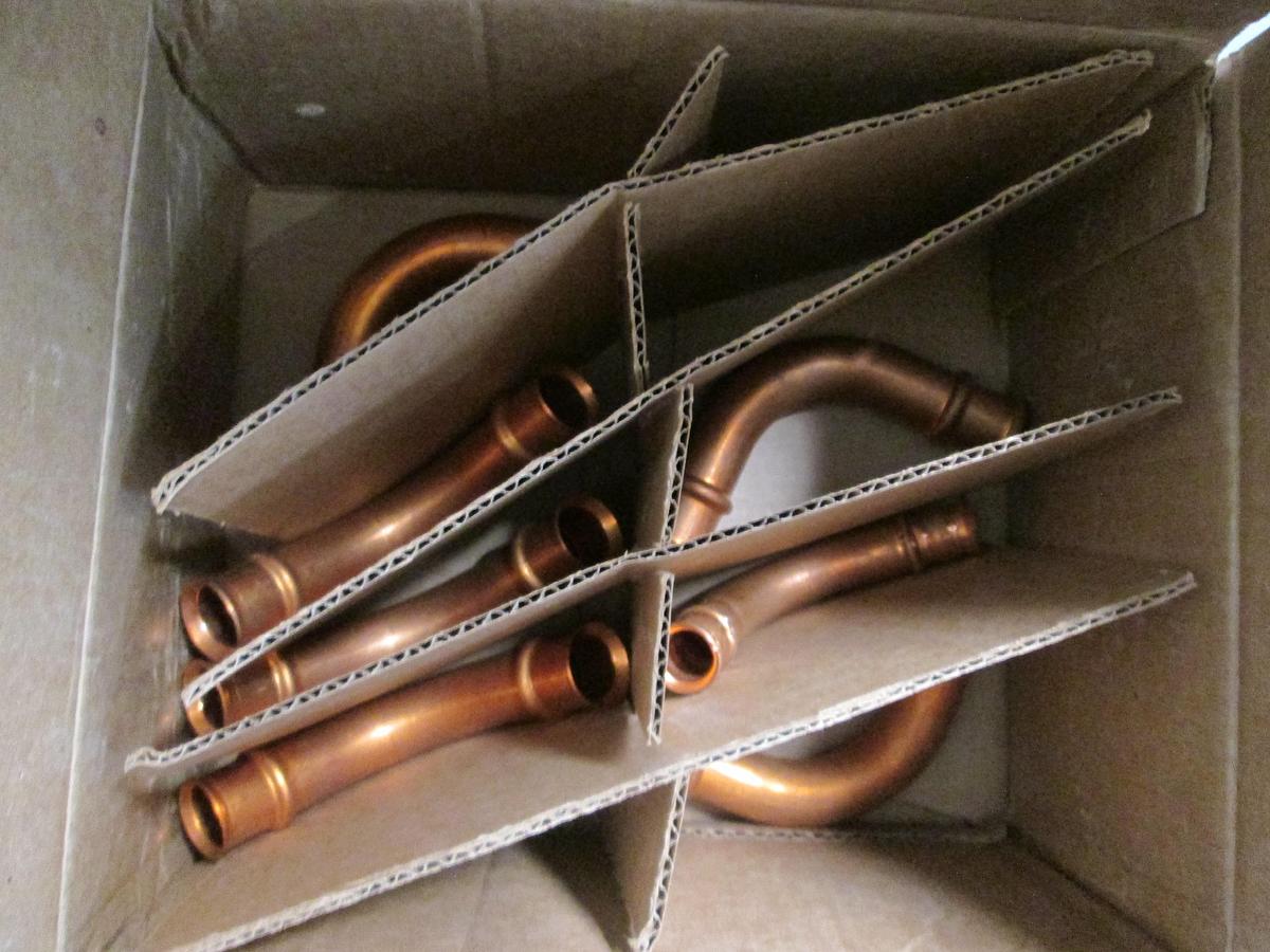 RLS LR90 3/4" OD Copper Press 90 Elbow Cup x Cup Lot of 7 NIB