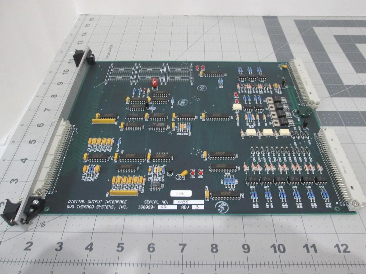 Used SVG, 1-908727-001, Digital Output Interface PCB Assy, New