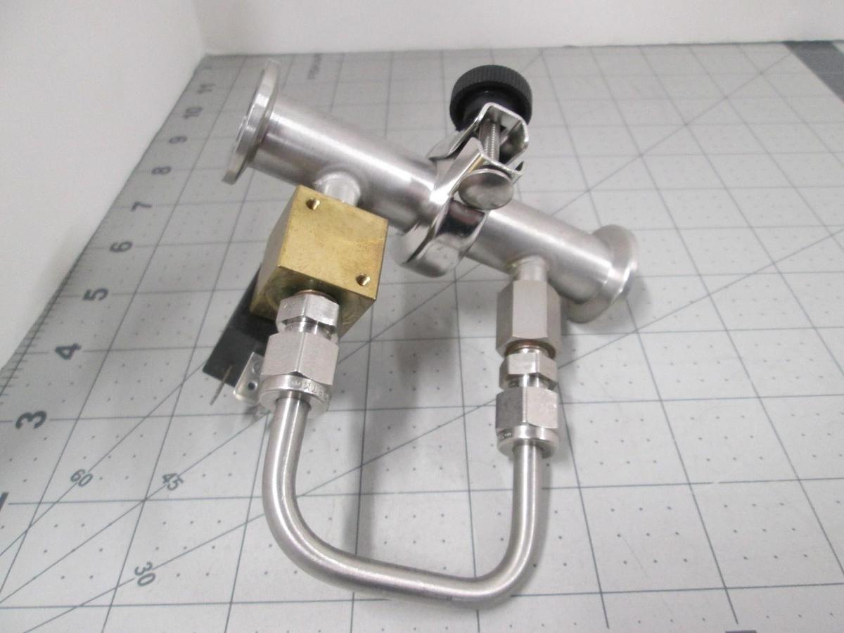Alcatel, Fluid Automation Systems, CH-1290, Gas Manifold for Pump, New
