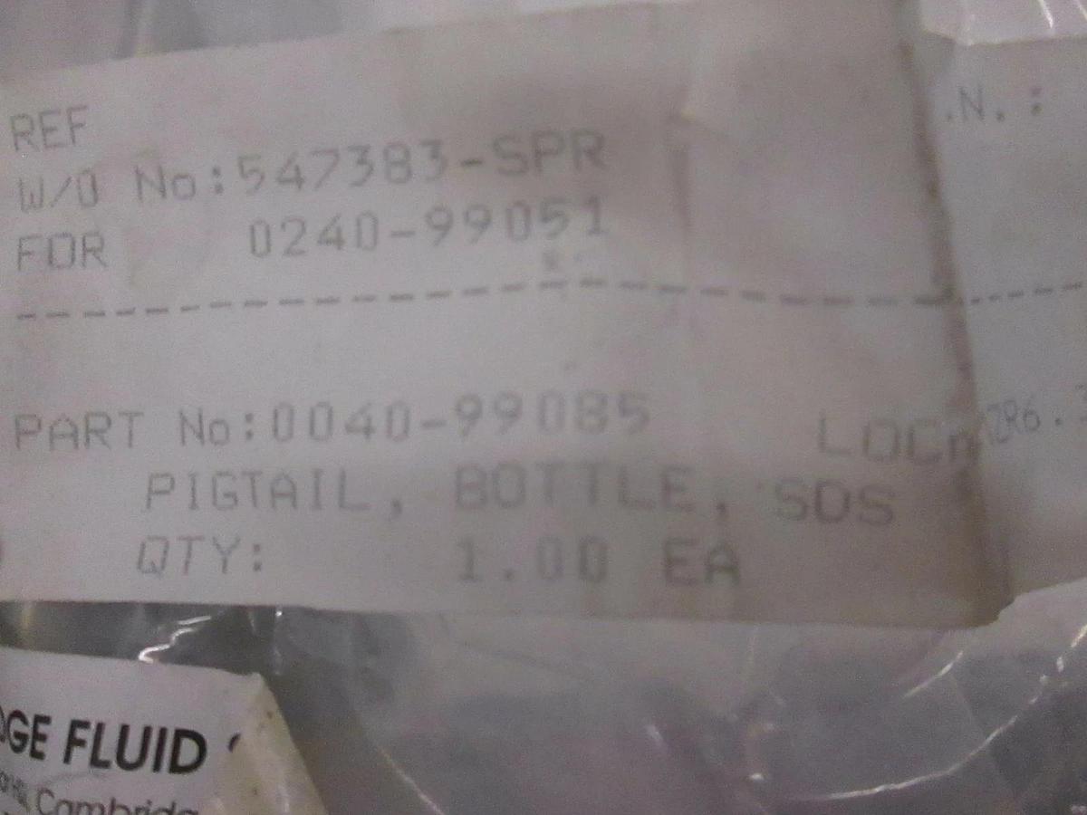 Used AMAT, Pigtail, Bottle, SDS, 0040-99085, Used