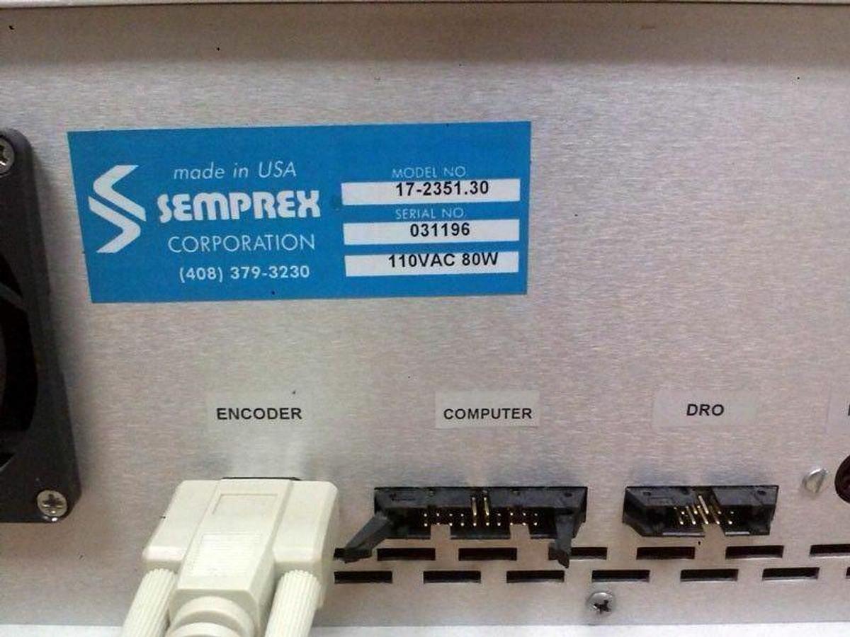 Used Semprex Model 8100 Motor Control, Used