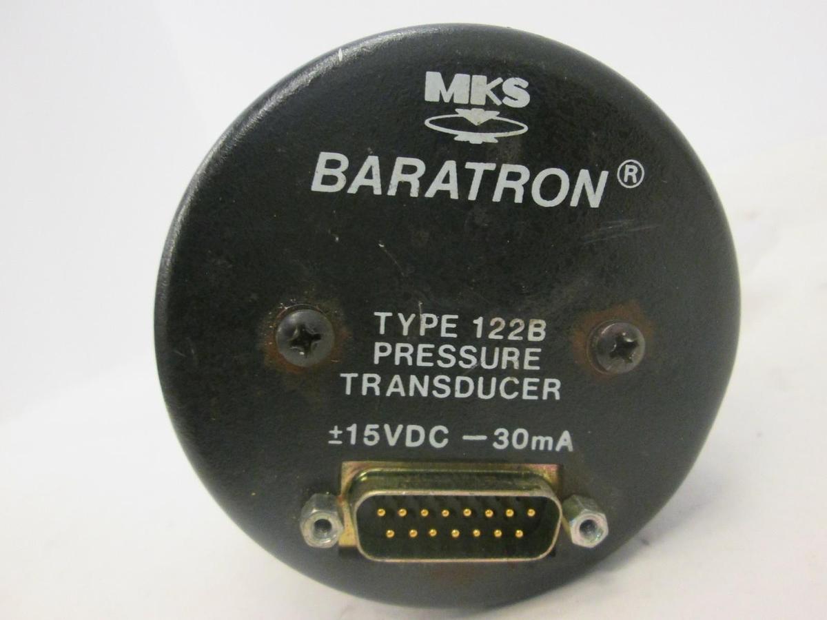 Used MKS, Baratron 2 Torr Pressure Transducer, 122BA-00002AB, Used