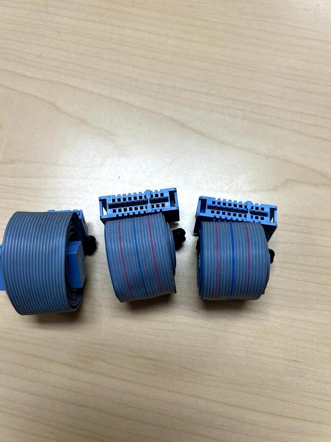 Used T&B/ Ansley SVG VTR Ribbon Cable 600157-07 REV-10 Lot of 3