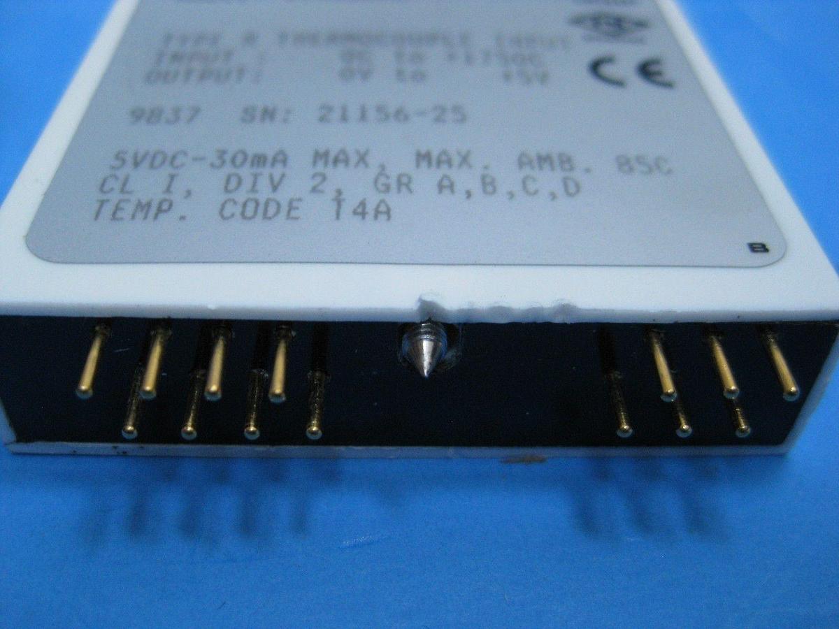Used DATAFORTH SCM5B37 TYPE R Linearized Thermocouple Input Module - Used