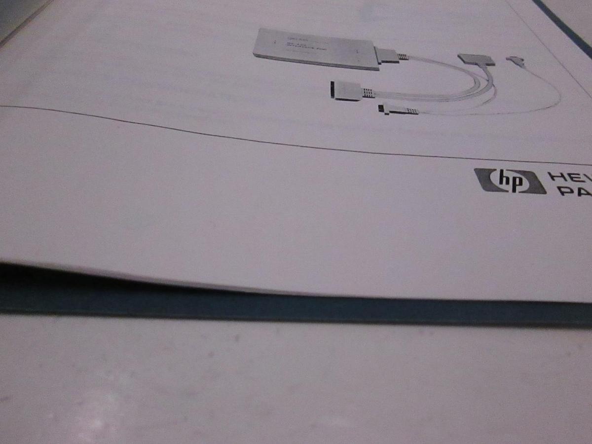 Used HP 18136A RS-449 Interface Pod Operating Manual, Used