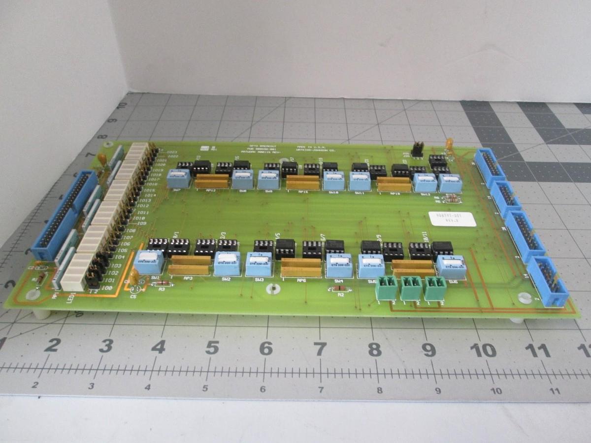 Watkins Johnson, 908597-001, Opto-Breakout Card 18-APL. New