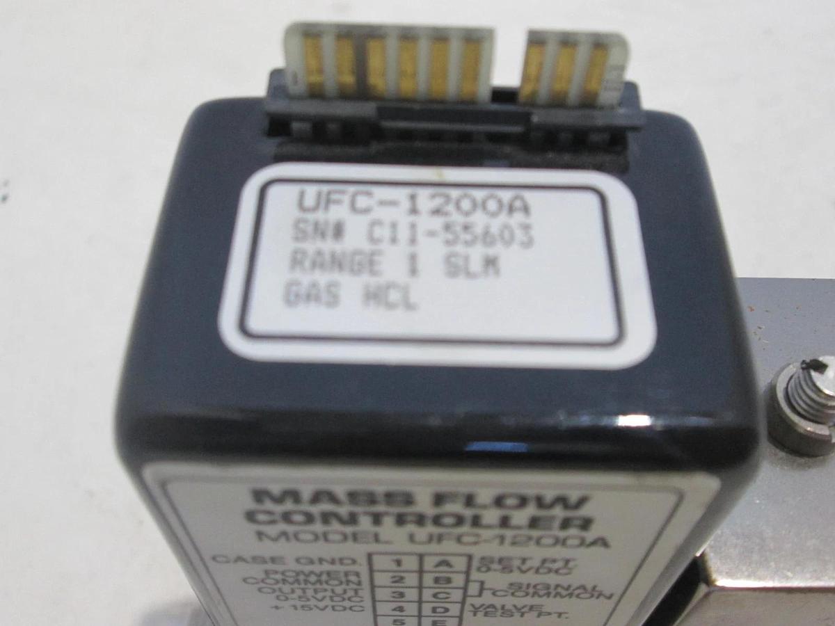 Used Unit, UFC-1200A, Mass Flow Controller,1 SLM, HCL, Used