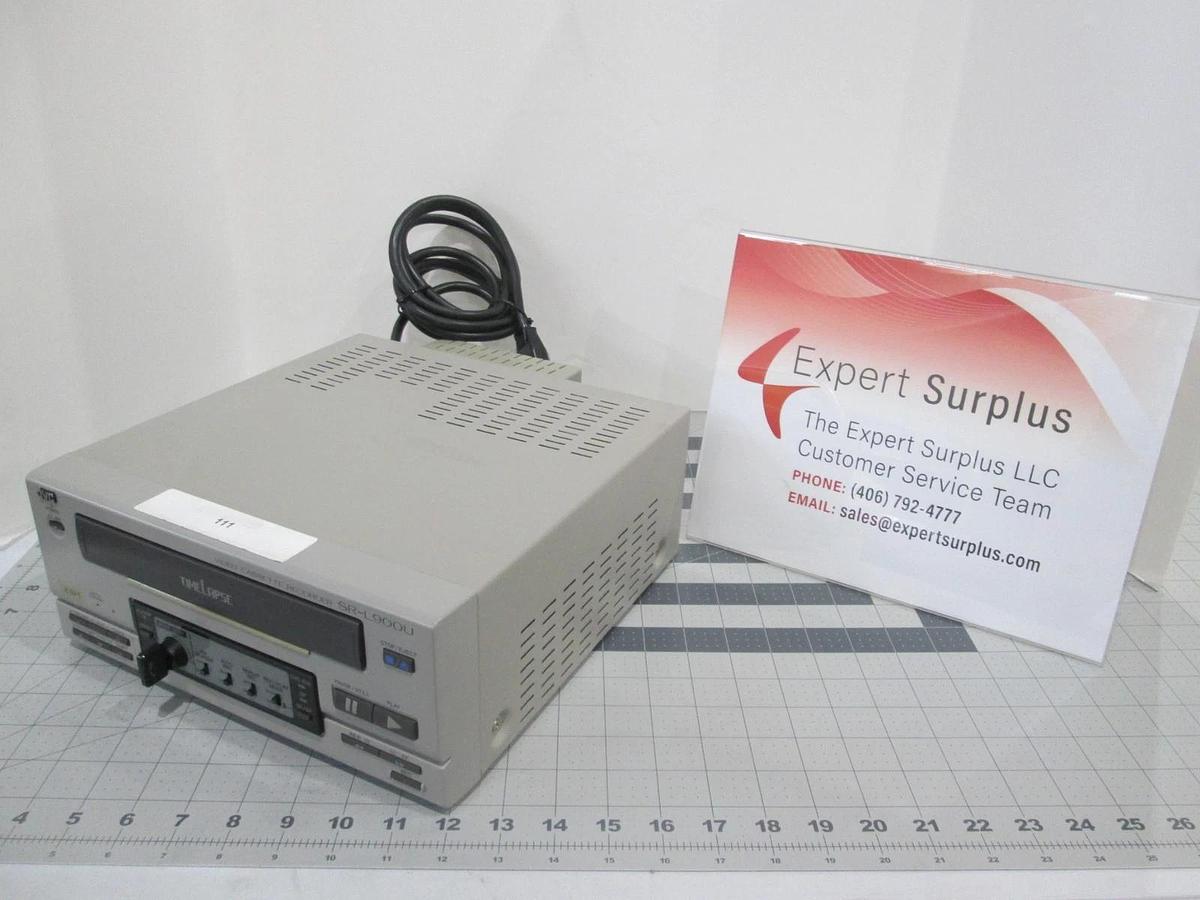 Used JVC, SR-L900U, Video Cassette Recorder, Ac 120V, 60Hz, 14W, Used