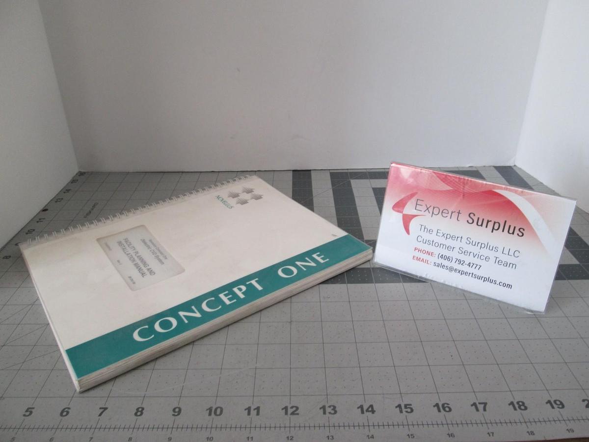 Used Novellus, Dielectric CVD System, Facility Planning and Installation Manual, Used