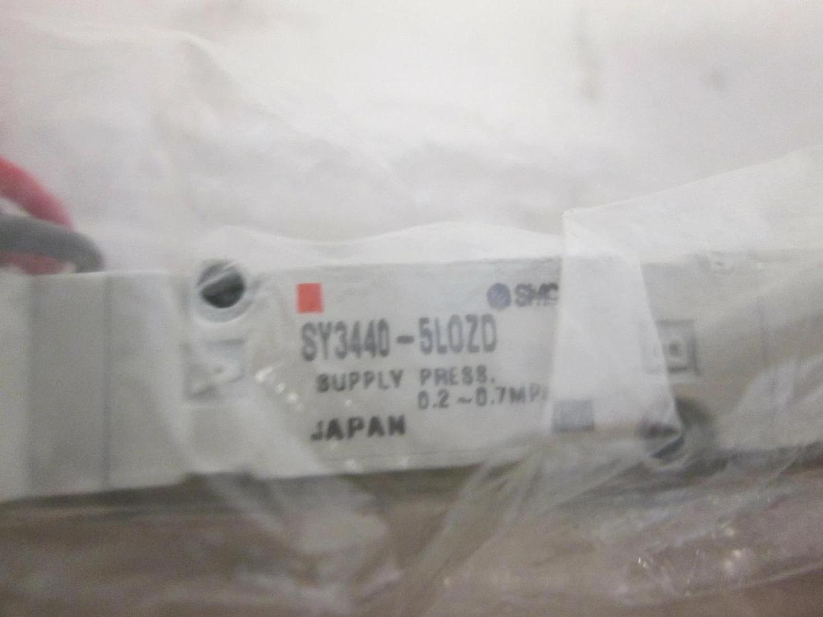 SMC, SY3440-5LOZD, Solenoid Valve, New, Lot of 3