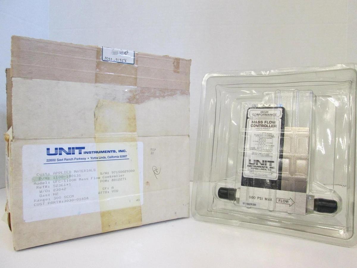 Refurbished Unit UFC-1100N Mass Flow Controller, H2, 300 SCCM