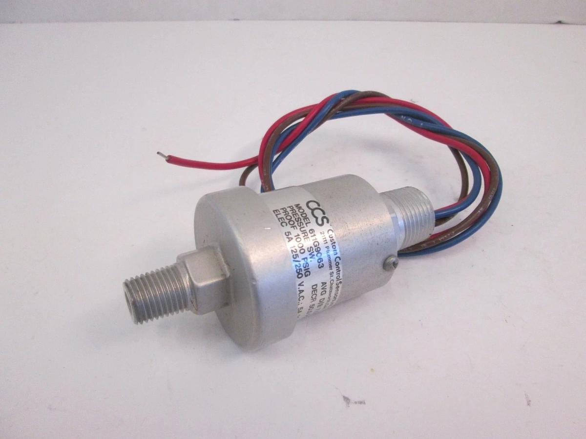 Used CCS 611G9063 Pressure Switch