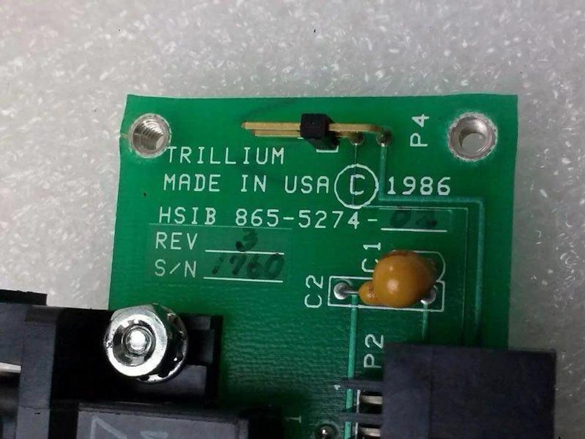 Used Trillium HSIB8655274 Rev3 PCB Assembly, Lot of 3, Used