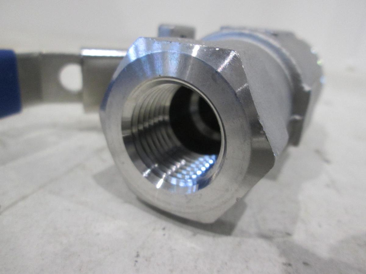 Titan, Ball Valve, 1/2" CF8M, Class 1500, 3600 WOG, New