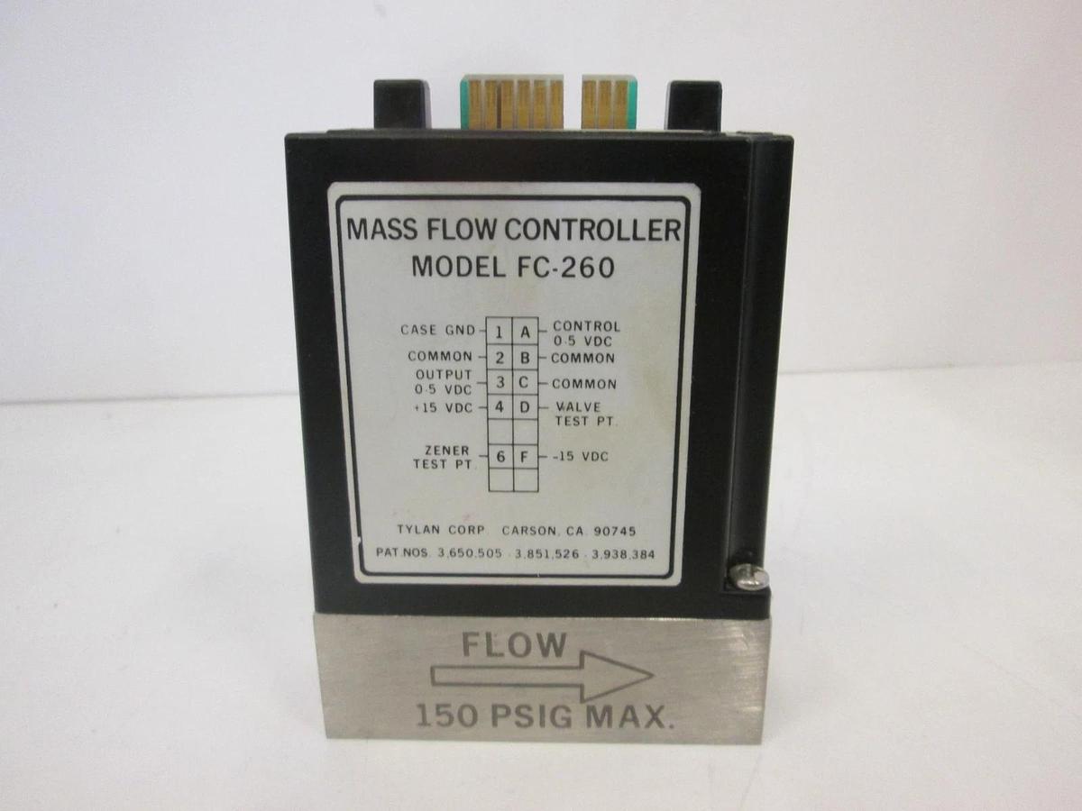 Used Tylan, FC-260, Mass Flow Controller, N2, 100 SCCM, Used